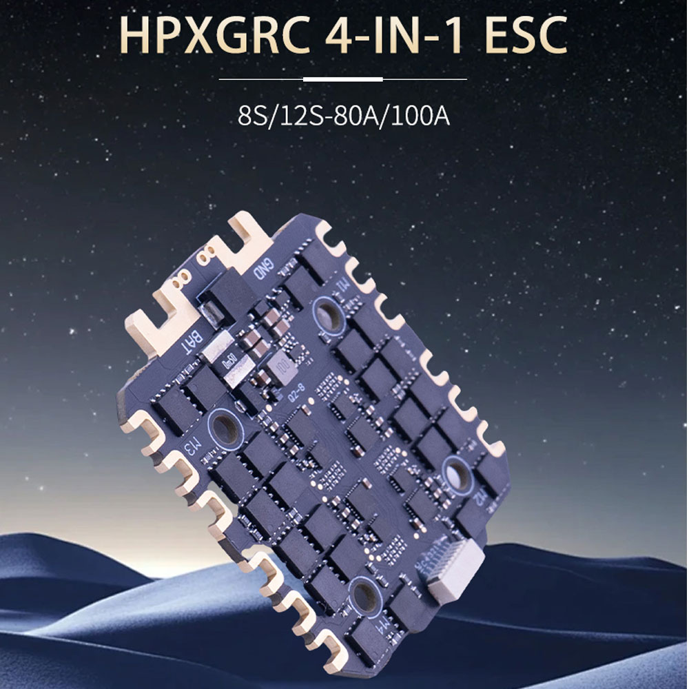 HPXGRC 100A/120A 4IN1 ESC 