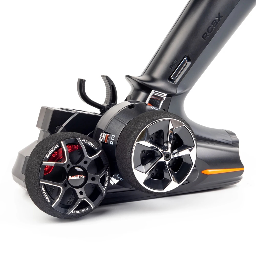 Radiolink Transmitter Alloy Steering Wheel Car Ship Model Remote Control Metal Handwheel for RC8X RC6GS RC4GS-HPXGRC