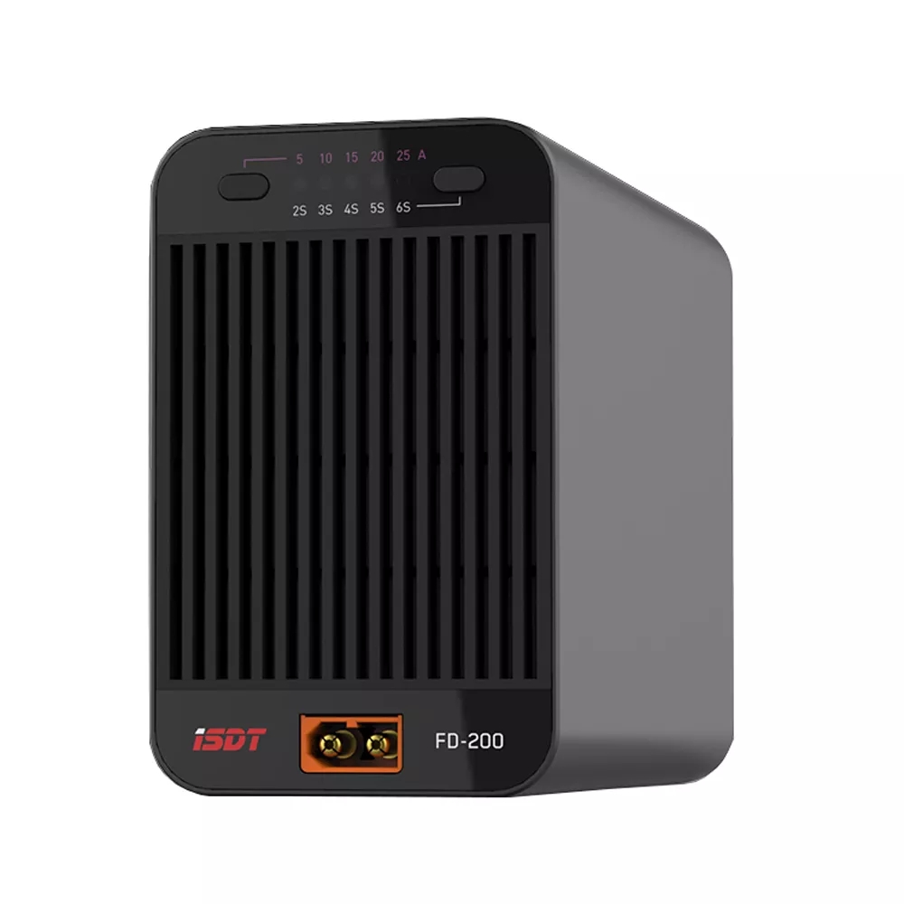 ISDT FD-200 FD200 200W 25A Smart Control Discharger Support 2-8S Lipo Battery Current Wireless APP Control for RC Drone-HPXGRC