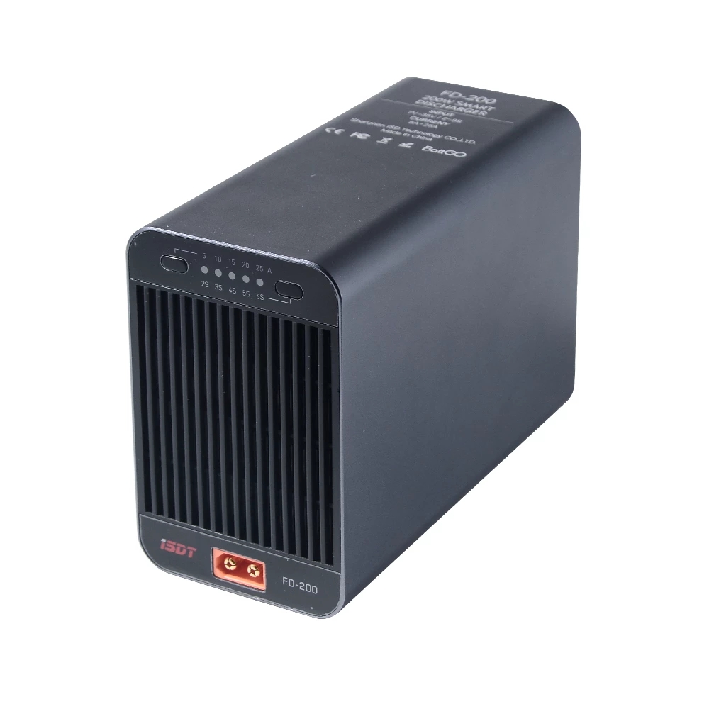 ISDT FD-200 FD200 200W 25A Smart Control Discharger Support 2-8S Lipo Battery Current Wireless APP Control for RC Drone-HPXGRC