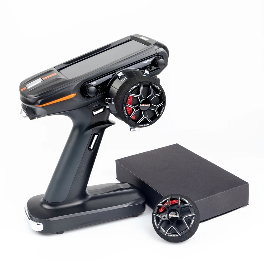 Radiolink Transmitter Alloy Steering Wheel Car Ship Model Remote Control Metal Handwheel for RC8X RC6GS RC4GS-HPXGRC