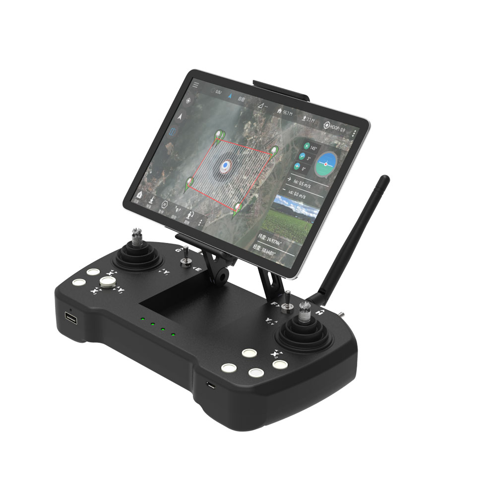 SKYDROID T12 Remote Control Three-Body Camera 20km Digital Map Transmission w/ R12 Receiver 4 in 1 For Plant Protection Machine-HPXGRC