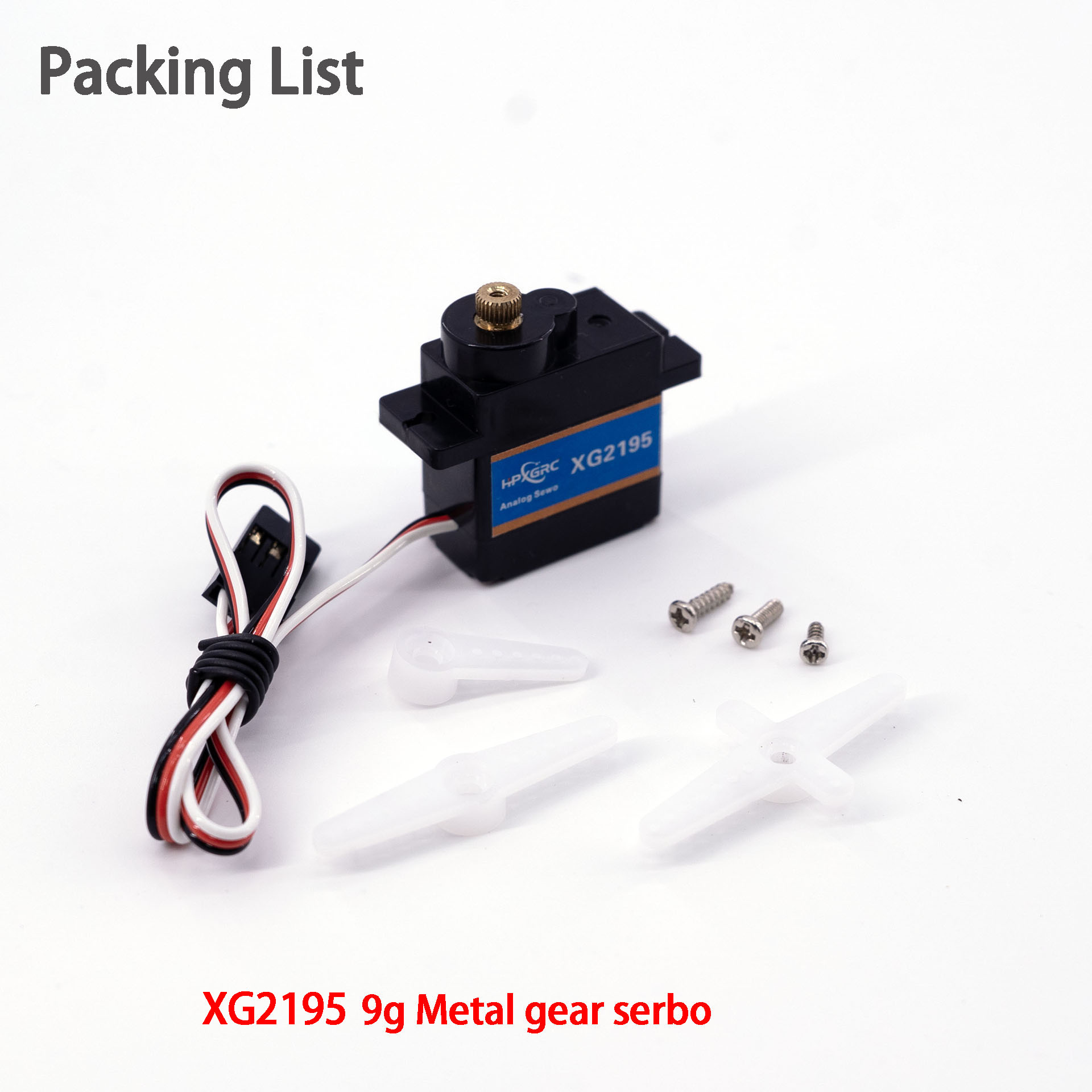 HPXGRC Waterproof Servo 9g 17g 20g Digital Micro Serv-HPXGRC