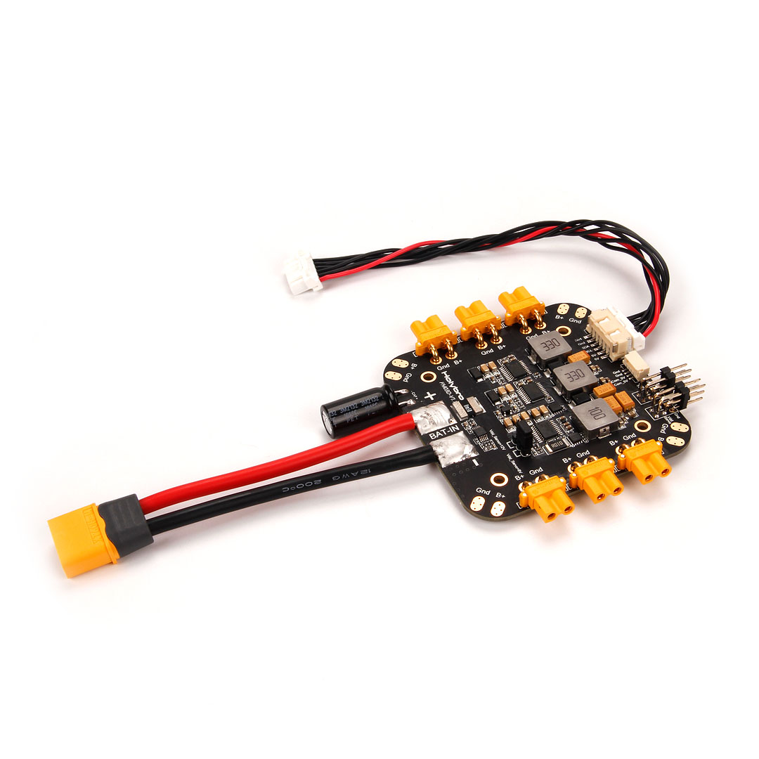 Holybro PM03D Power Module XT30 XT60 6S Compatible to Flight Controller Uses I2C Power Monitor for X500 Multirotor-HPXGRC