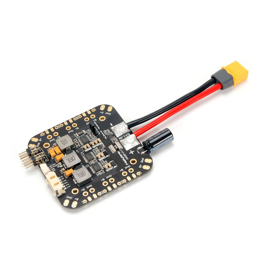 Holybro PM03D Power Module XT30 XT60 6S Compatible to Flight Controller Uses I2C Power Monitor for X500 Multirotor-HPXGRC