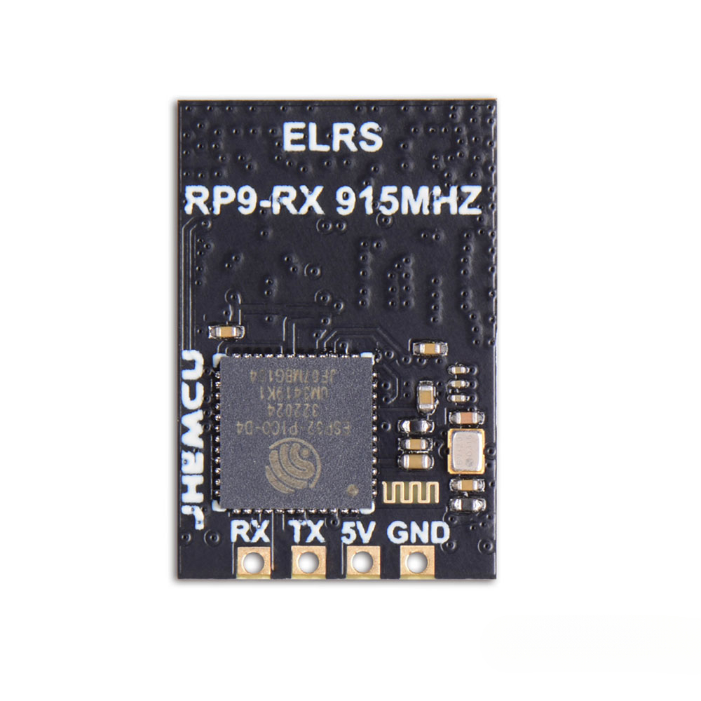 JHEMCU RP9-RX ELRS 915MHZ Diversity Receiver Built-in TCXO 