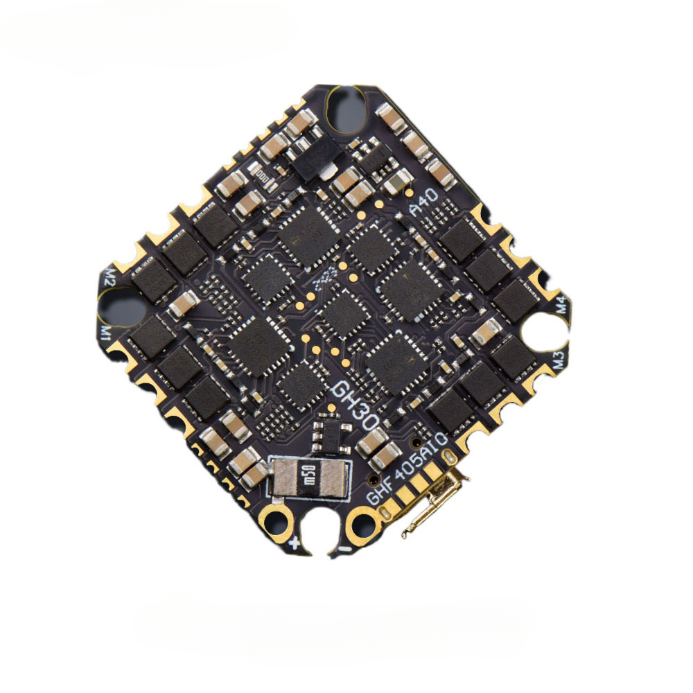 JHEMCU GHF405AIO-HD Betaflight F405 OSD Flight Controller With 40A ESC PWM Dshot600 2-6S for Toothpick RC FPV Racing Drone-HPXGRC