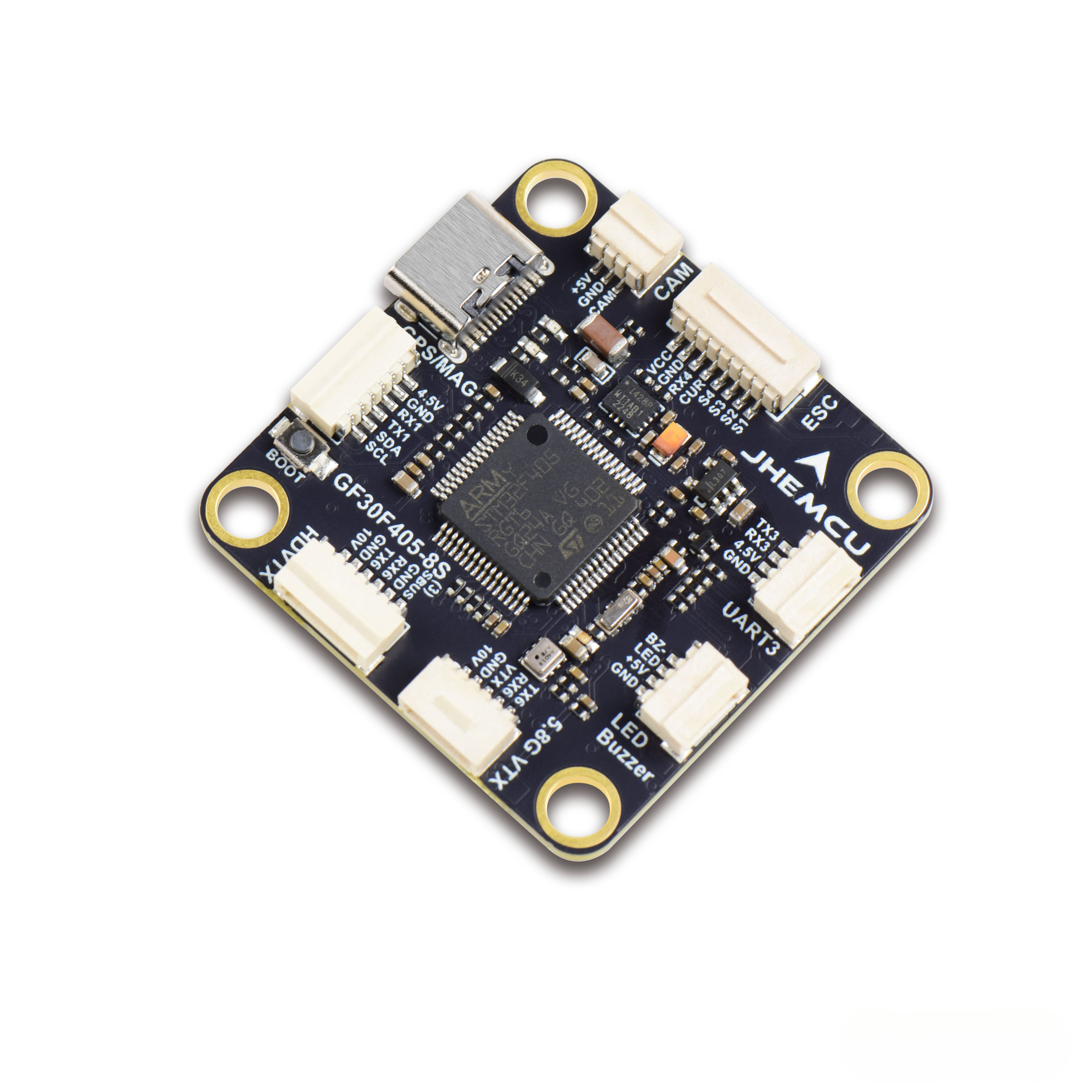 JHEMCU GF30F405 Flight Controller ICM42688P With 90A/ 110A ESC 3-8S Lipo for RC FPV Long Range Drone