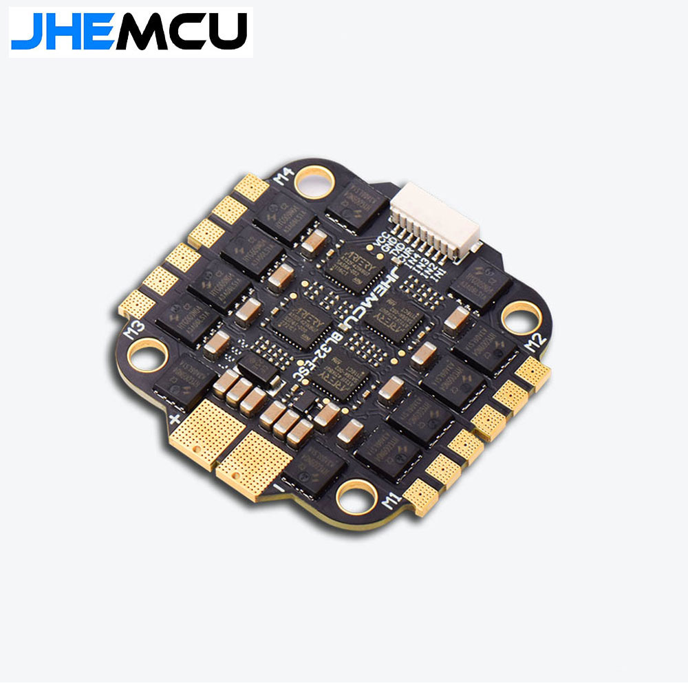 JHEMCU F745 Flight Controller Stack GF30F745-ICM Flight Controller AM32A60 60A 4in1 ESC 3-6S 30X30mm for RC FPV Drone-HPXGRC