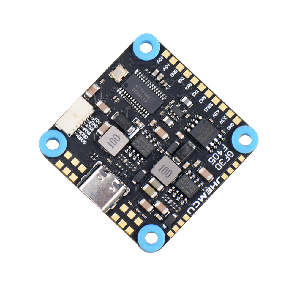 JHEMCU GF30F405-ICM Baro OSD BalckBox 5V 10V Dual BEC F405 Flight Controller 3-8S 30X30mm 