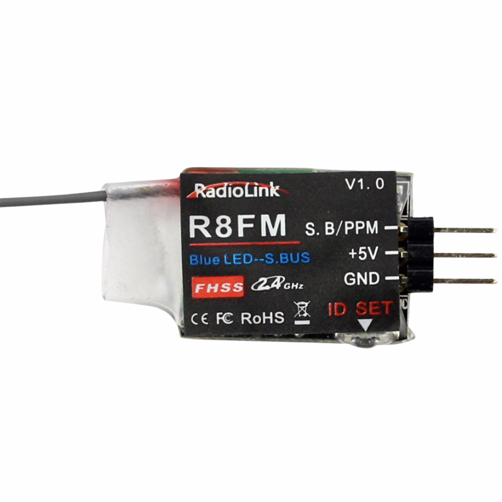 Radiolink R12DSM R12DS R9DS R8FM R8EF R8FM R6DSM R6DS R6FG R6F Rc Receiver 2.4G Signal for RC Transmitter-HPXGRC