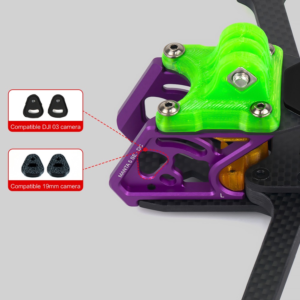 Axisflying Manta 5 SE DC Frame 226mm Wheelbase for 5 inch FPV Freestyle RC Drone FPV DIY Parts