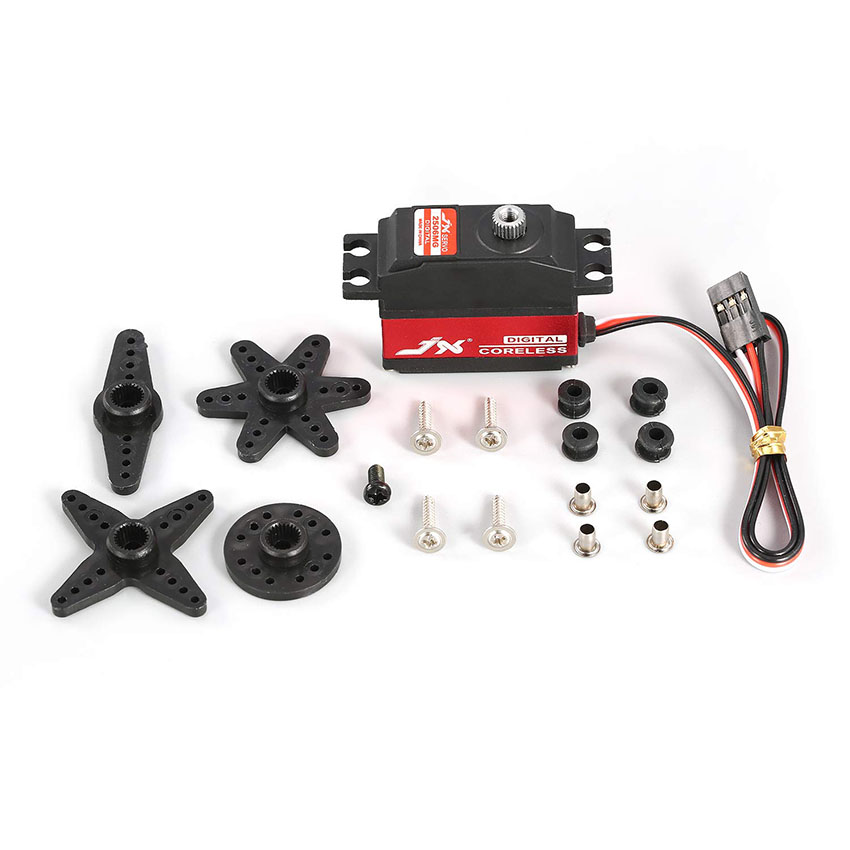 JX Servo PDI-2506MG 6.6KG Metal Gear Digital Coreless Servo For RC Car RC 450 500 Helicopter Fixed-wing Airplane-HPXGRC