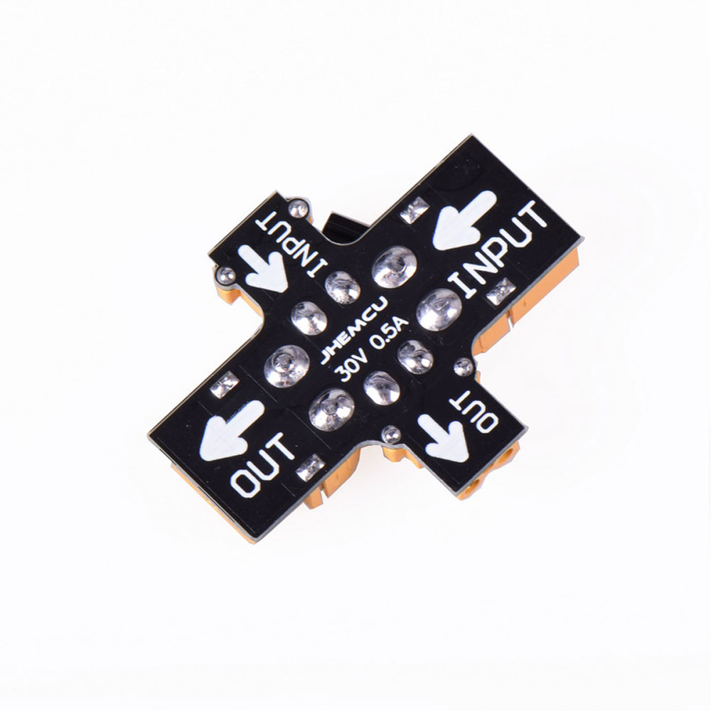 JHEMCU Smoke Stopper XT30 XT60 Male Female 1-6S Self-healing Resettable Fuse Smoke Test Tool for RC Model FPV Drone Boat Pasrt-HPXGRC