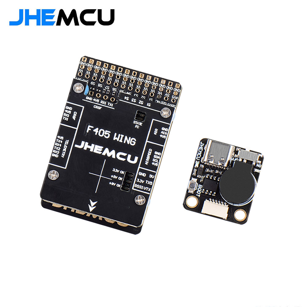 JHEMCU F405 Wing INAV Flight Controller Built-in Barometer Gyroscope OSD Blackbox BEC for RC Airplane Fixed-Wing-HPXGRC