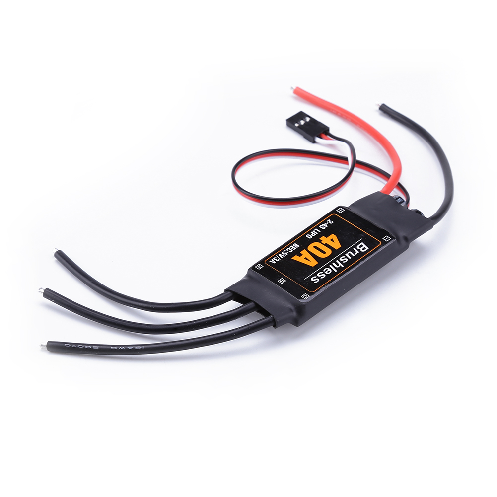 40A ESC 2-4S 5V/3A Brushless ESC Electronic Speed Controller For F450 S500 ZD550 RC Helicopter Quadcopter-HPXGRC