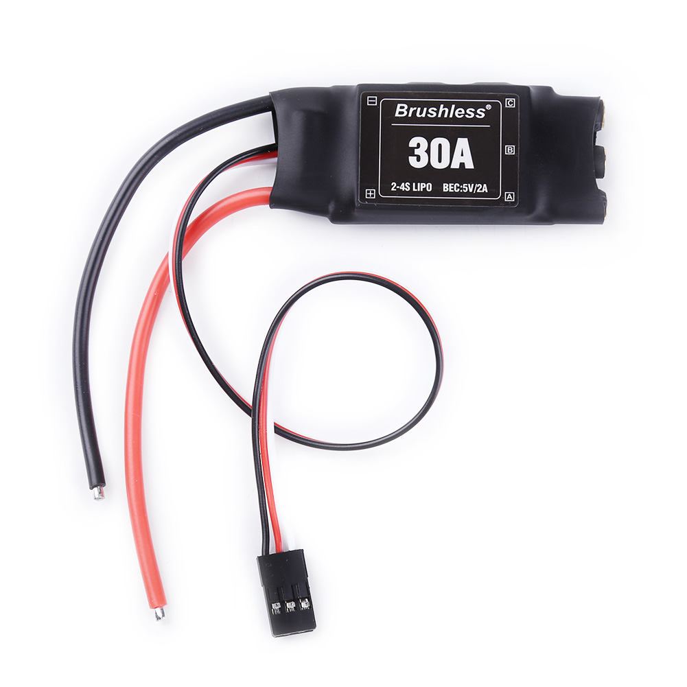XXD 30A 2-4S ESC Brushless Motor Speed Controller RC BEC ESC T-rex 450 V2 Helicopter Boat for FPV F450 Mini Quadcopter Drone-HPXGRC