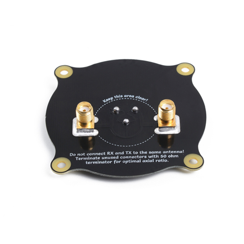 5.8GHz Triple Feed Patch Antenna SMA / RP SMA Directional Circularly Polarized Antenna for FPV Fatshark Goggles RC Drone-HPXGRC