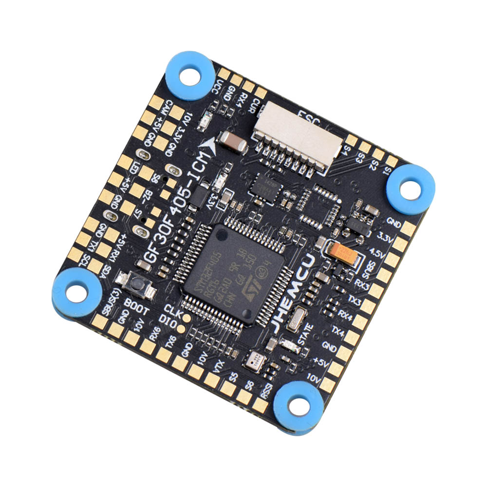 JHEMCU GF30F405-ICM Baro OSD BalckBox 5V 10V Dual BEC F405 Flight Controller 3-8S 30X30mm 