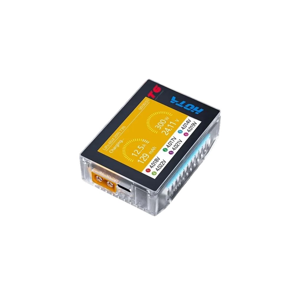 HOTA T6 300W 15A Battery Balance Charger 1-6S