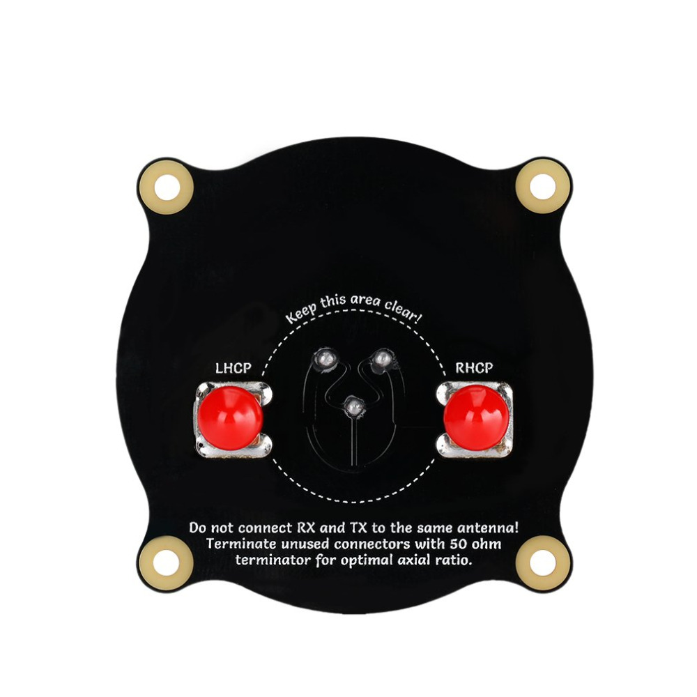 5.8GHz Triple Feed Patch Antenna SMA / RP SMA Directional Circularly Polarized Antenna for FPV Fatshark Goggles RC Drone-HPXGRC