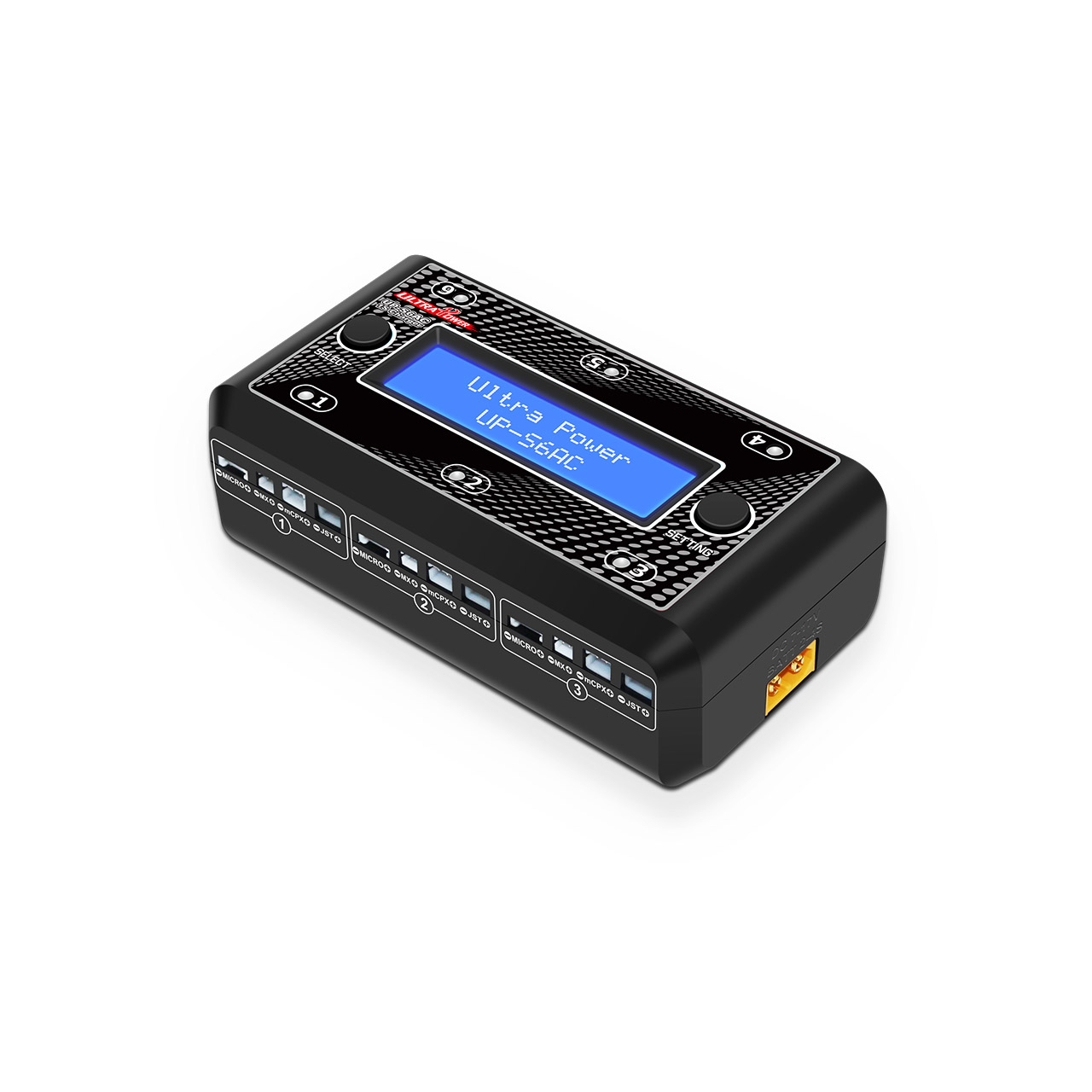 ULTRA POWER UP-S6AC LCD Digital Display 35W AC DC 1S LiPO LiHV Battery Charger 