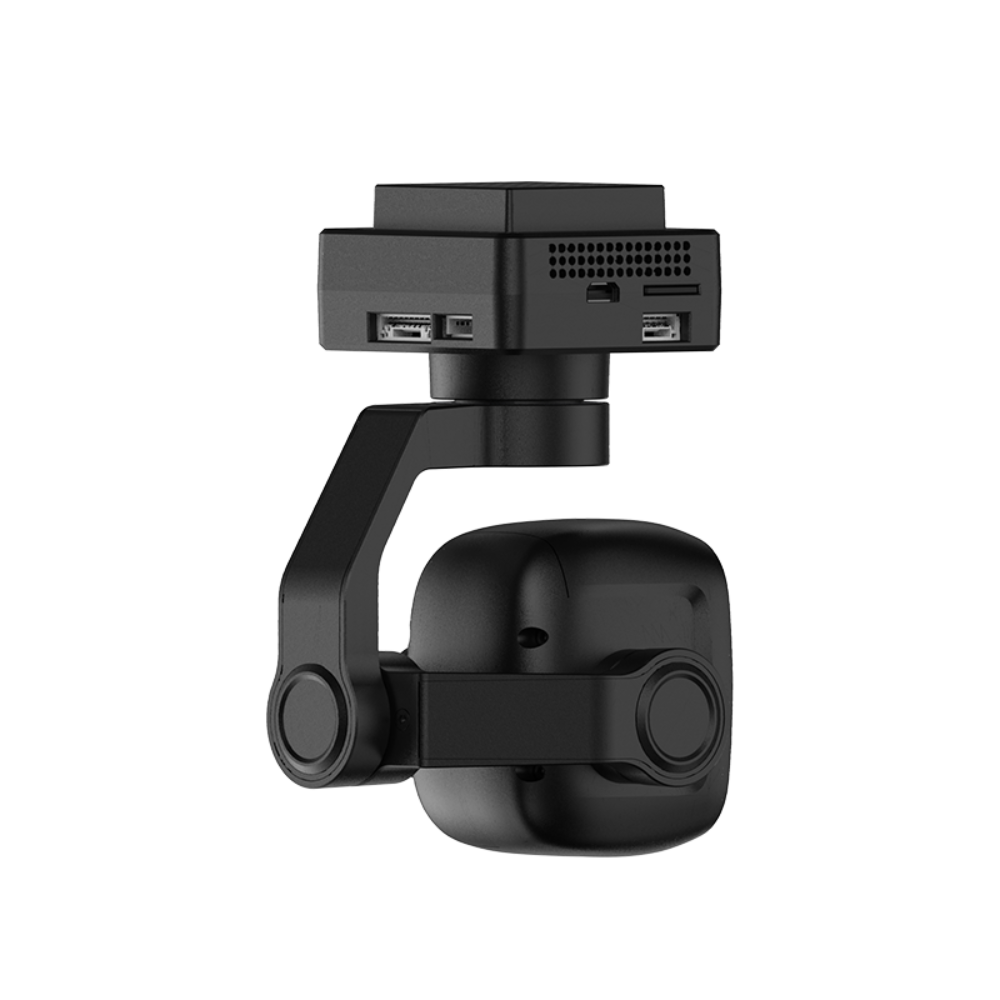 SIYI ZT6 Mini Optical Pod Dual Sensors 4K 8MP 6X Digital Zoom Gimbal Camera 640 x 512 Thermal Imaging Temperature Measuring 3-Axis Stabilizer ArduPilot PX4 Mavlink Compatible UAV UGV USV Pod Payload for Drone Surveillance Inspection-HPXGRC