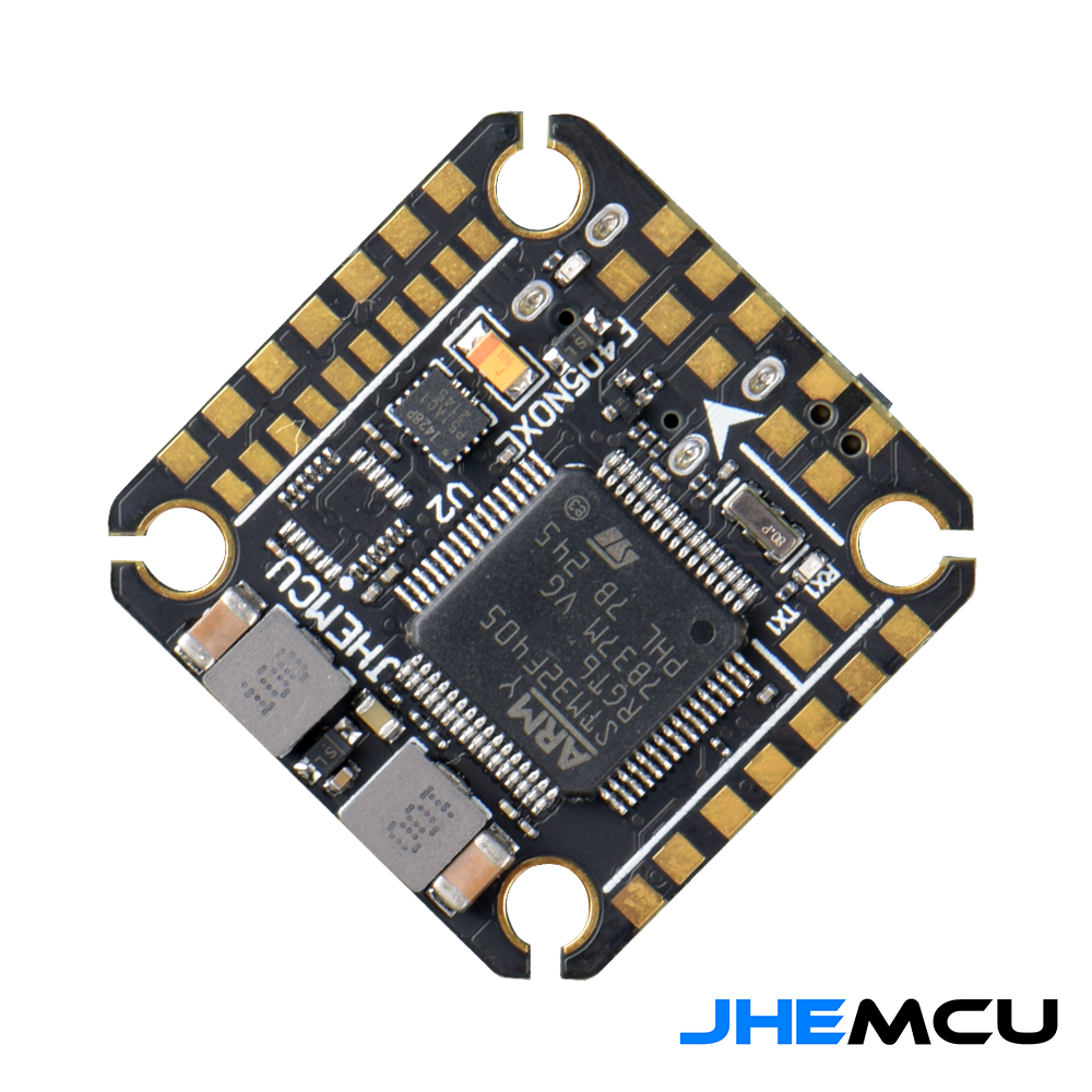 JHEMCU F405 NOXE V2 Flight Controller Baro OSD 16MB BlackBox 5V 10V Dual BEC 20X20mm 3-6S LIPO 