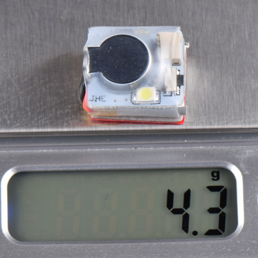 JHEMCU JHE42B/ JHE42B_S/ JHE20B Mini Finder 5V Super Loud Buzzer Tracker 110dB w/ LED Buzzer Alarm