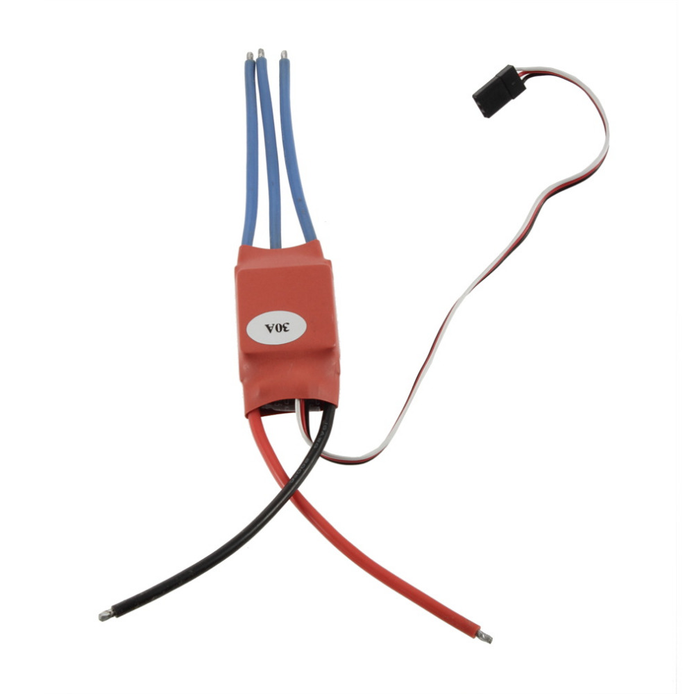 Simonk Frmware 30A Brushless ESC Response speed exceeds 490Hz BEC 5V/3A 2-3S LiPo for RC FPV Multirotor Drone-HPXGRC