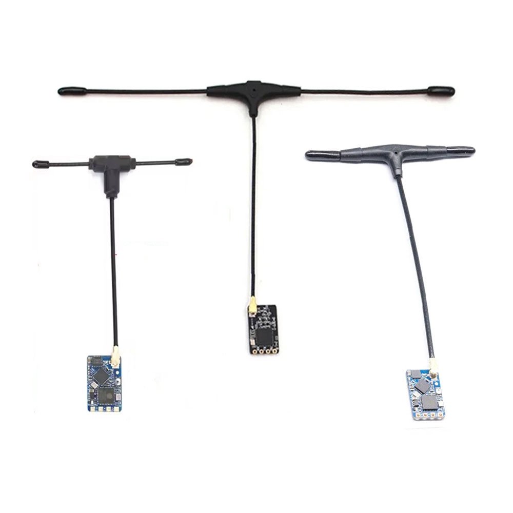 BAYCKRC ELRS 915MHz / 2.4GHz NANO ExpressLRS Receiver with T type Antenna 