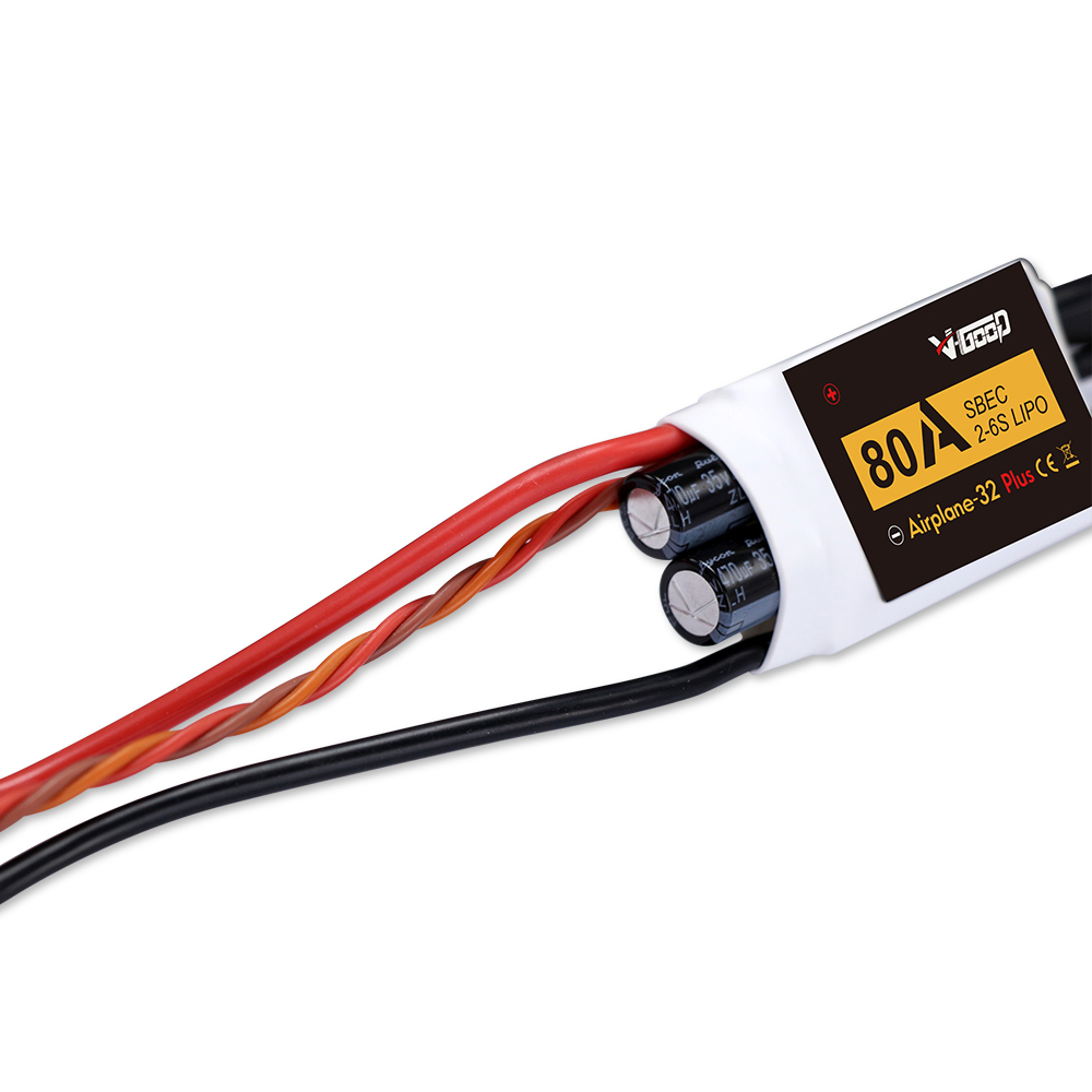 VGOOD A32 Brushless ESC 6A/15A/20A/30A/40A/60A/80A/100A/120A 2-6S and ESC Program Card