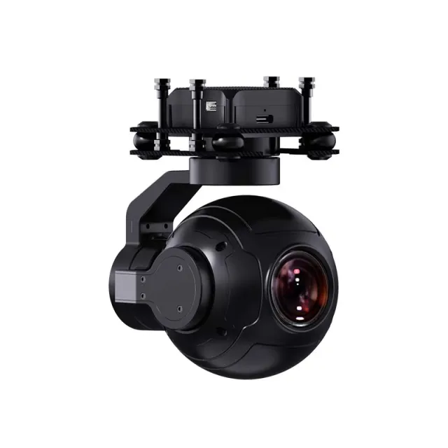SIYI ZR10 2K 4MP QHD 30X Hybrid 10X Optical Zoom Gimbal Camera 1/2.7" CMOS HDR Starlight Night Vision 3-Axis Stabilizer UAV UGV USV Pod Payload for Drone Surveillance Inspection-HPXGRC