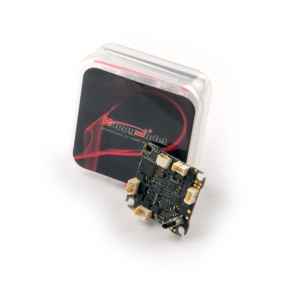 HappyModel X12 ELRS Pro 5in1 AIO Flight Controller Built-in 2.4G ELRS V3.0 OPENVTX 400mW 1-2S LiPo 25.5X25.5mm-HPXGRC