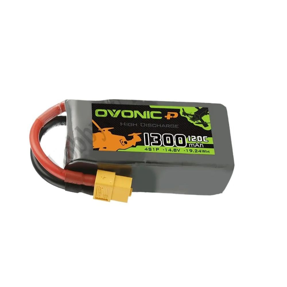 OVONIC 4S 6S Lipo Battery 1050mAh  1300mAh 1550mAh 1300mAh 1550mAh 2200mAh LiPo Battery Pack For FPV Helicopter Drone Boat Airplane-HPXGRC