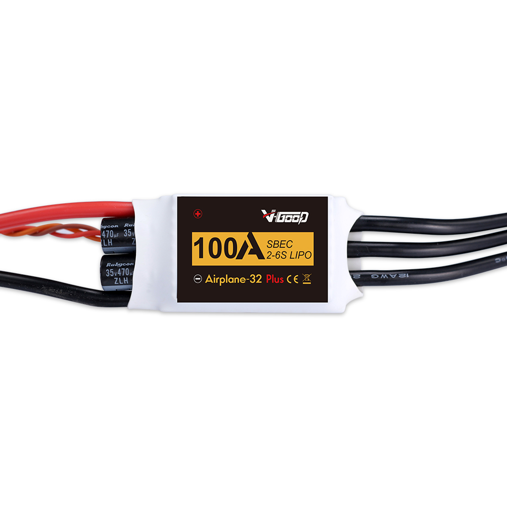 VGOOD A32 Brushless ESC 6A/15A/20A/30A/40A/60A/80A/100A/120A 2-6S and ESC Program Card