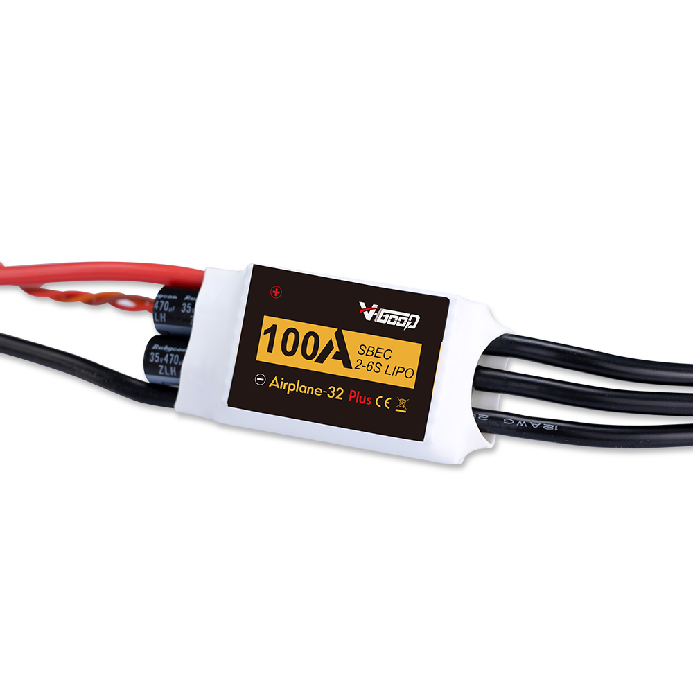 VGOOD A32 Brushless ESC 6A/15A/20A/30A/40A/60A/80A/100A/120A 2-6S and ESC Program Card