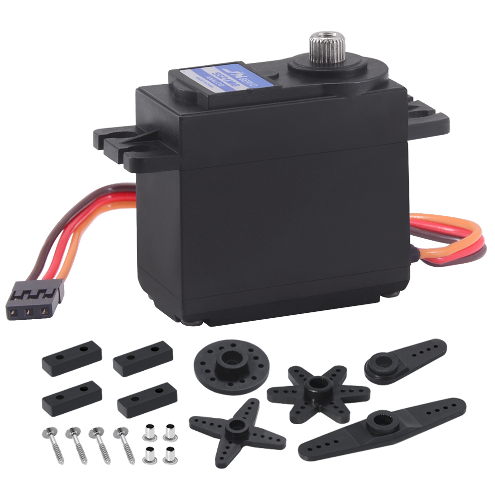 JX Servo PS-5521MG 20KG High Torque Metal Gear Standrd Analog Servo For Rc Car Robot Plane Servo RC Models Spare Parts-HPXGRC