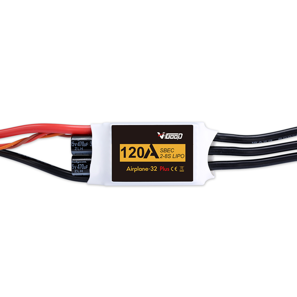 VGOOD A32 Brushless ESC 6A/15A/20A/30A/40A/60A/80A/100A/120A 2-6S and ESC Program Card