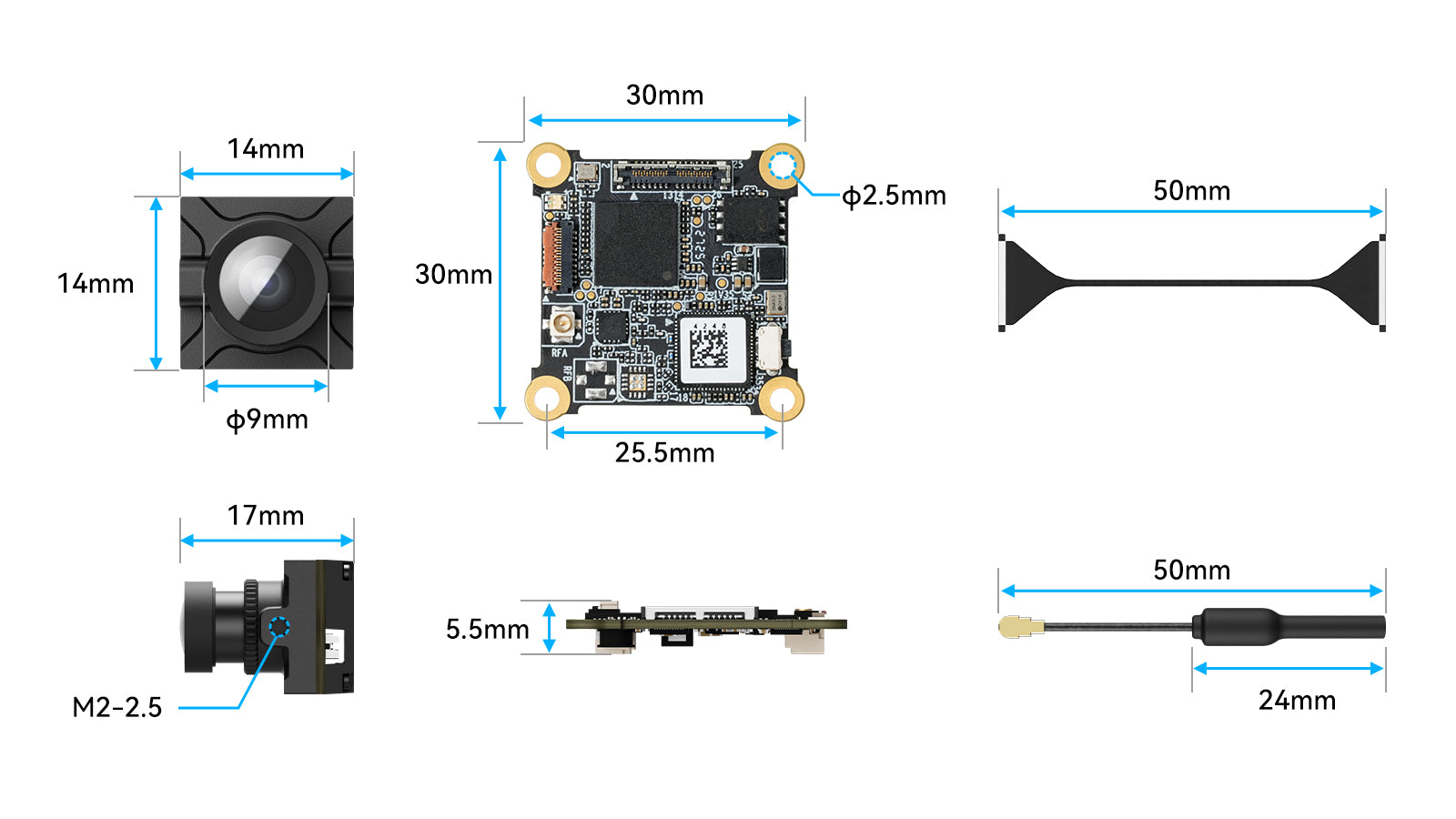 P1 Air Unit Dimensions