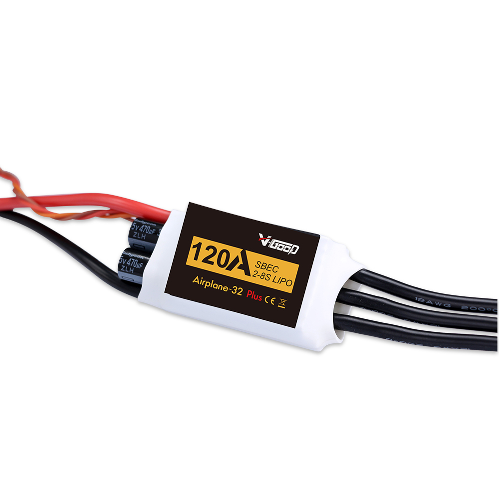 VGOOD A32 Brushless ESC 6A/15A/20A/30A/40A/60A/80A/100A/120A 2-6S and ESC Program Card