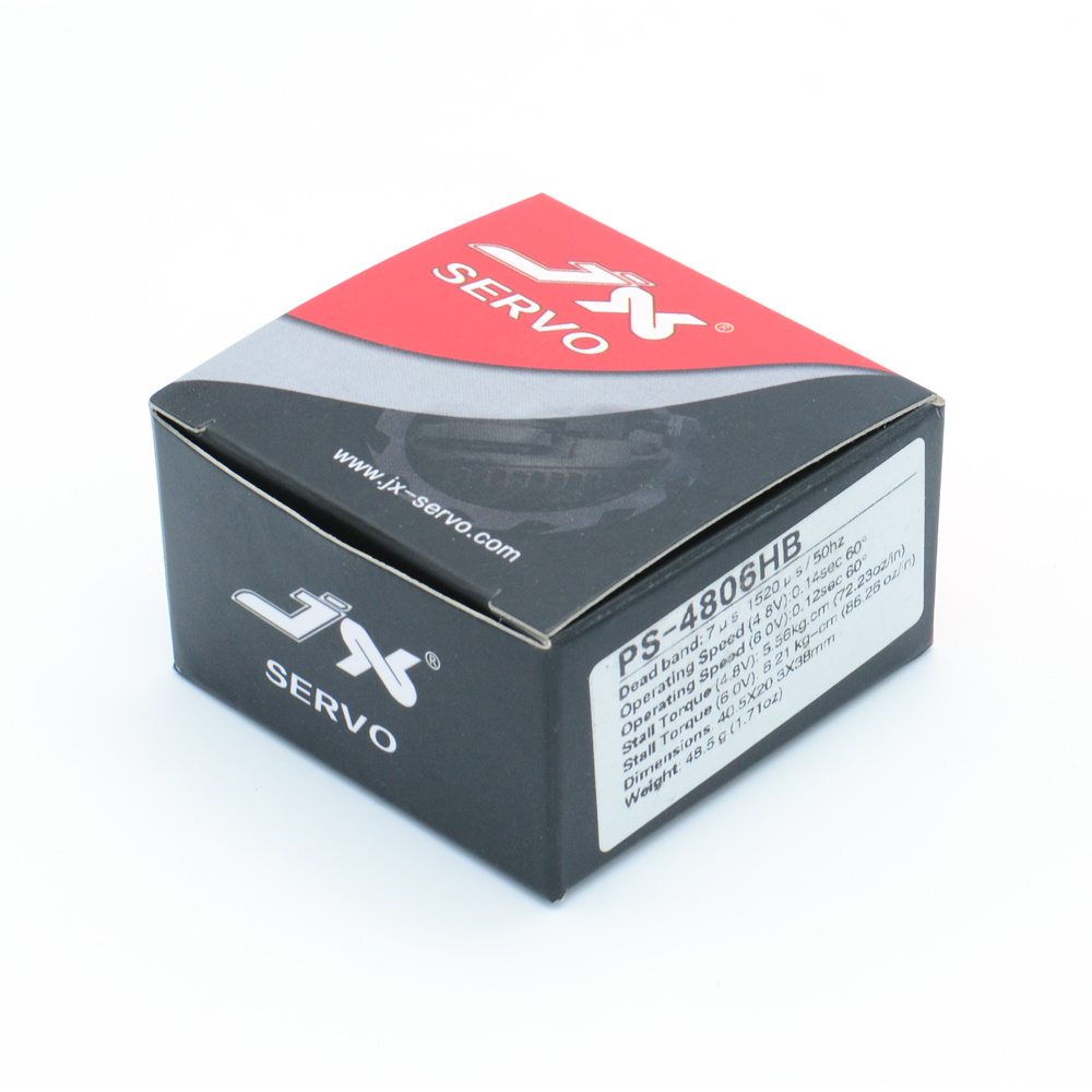 JX Servo PS-4806HB 6KG High Torque Standard Servo for RC Models Remote Control Parts Accessory