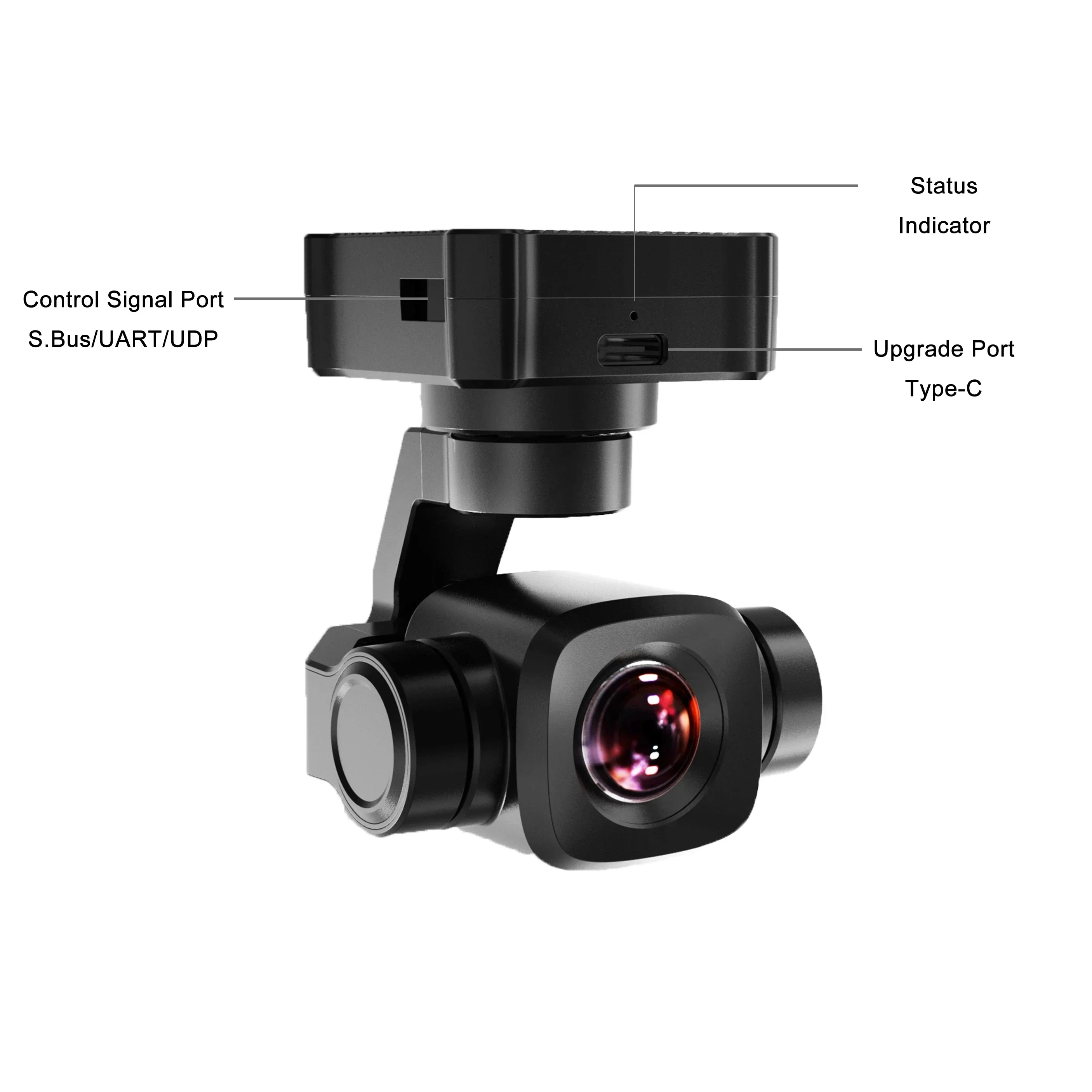 SIYI A8 mini 4K AI Mini Zoom Gimbal Camera-HawkSpeed