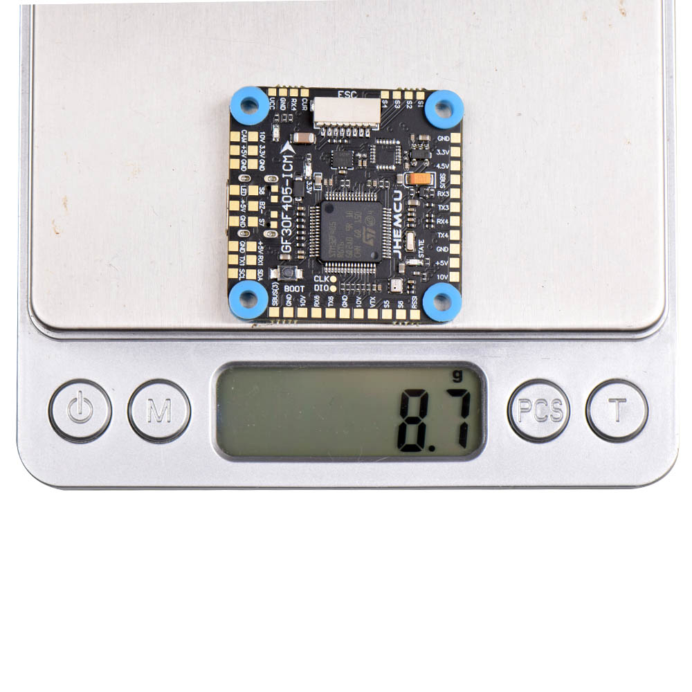 JHEMCU GF30F405-ICM Baro OSD BalckBox 5V 10V Dual BEC F405 Flight Controller 3-8S 30X30mm 