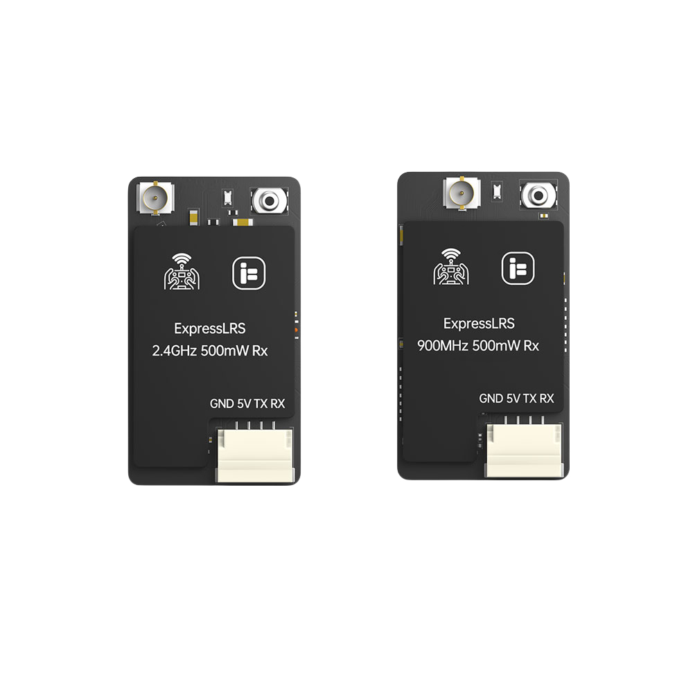iFlight ExpressLRS ELRS 500mW Single Antenna 900MHz/2.4GHz 500mW RX Receiver for High - Performance FPV Parts-HPXGRC