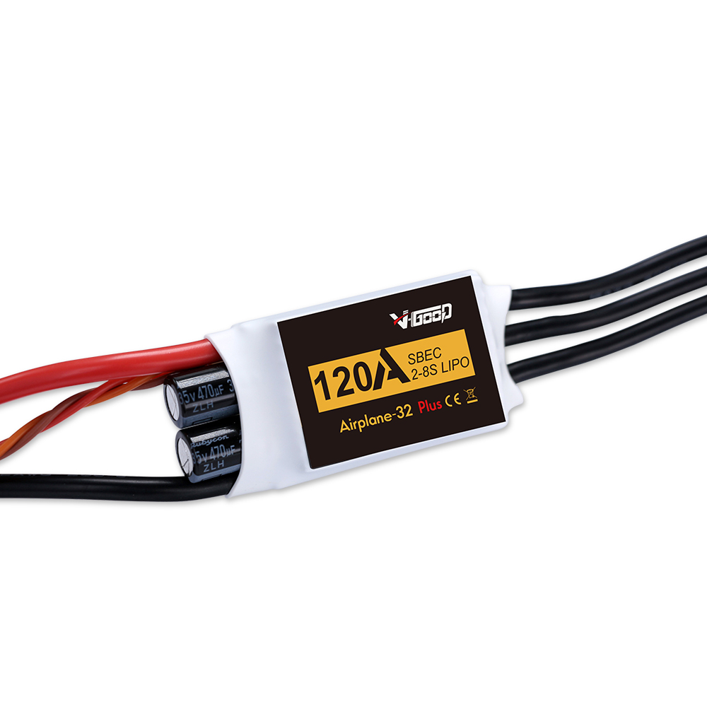 VGOOD A32 Brushless ESC 6A/15A/20A/30A/40A/60A/80A/100A/120A 2-6S and ESC Program Card