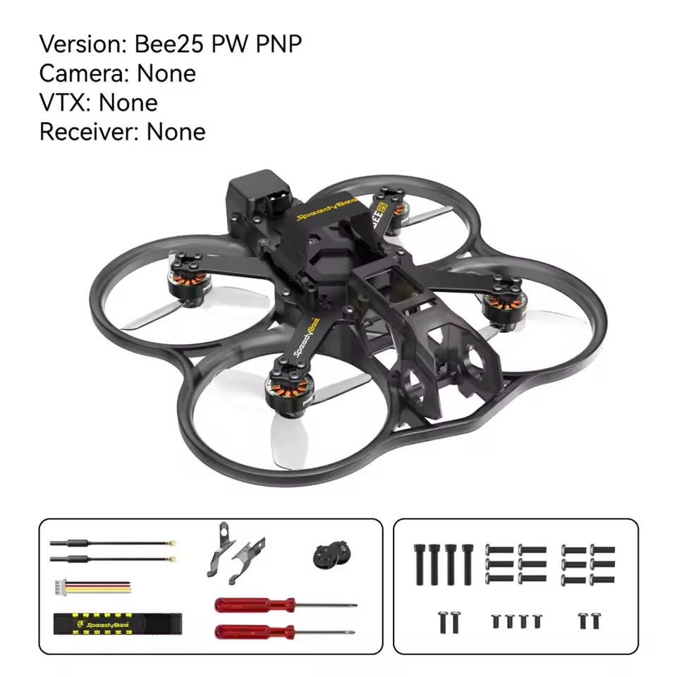 SpeedyBee Bee25 2.5inch HD FPV Drone ELRS 2.4G TBS Version Suited for O4 O3 Air Unit Runcam Link RC FPV Cinewhoop Drone Airplane-HPXGRC
