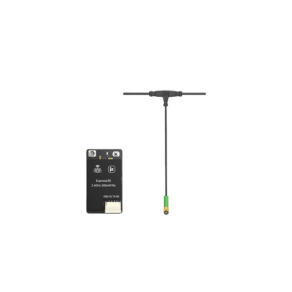 iFlight ExpressLRS ELRS 500mW Single Antenna 900MHz/2.4GHz 500mW RX Receiver for High - Performance FPV Parts-HPXGRC