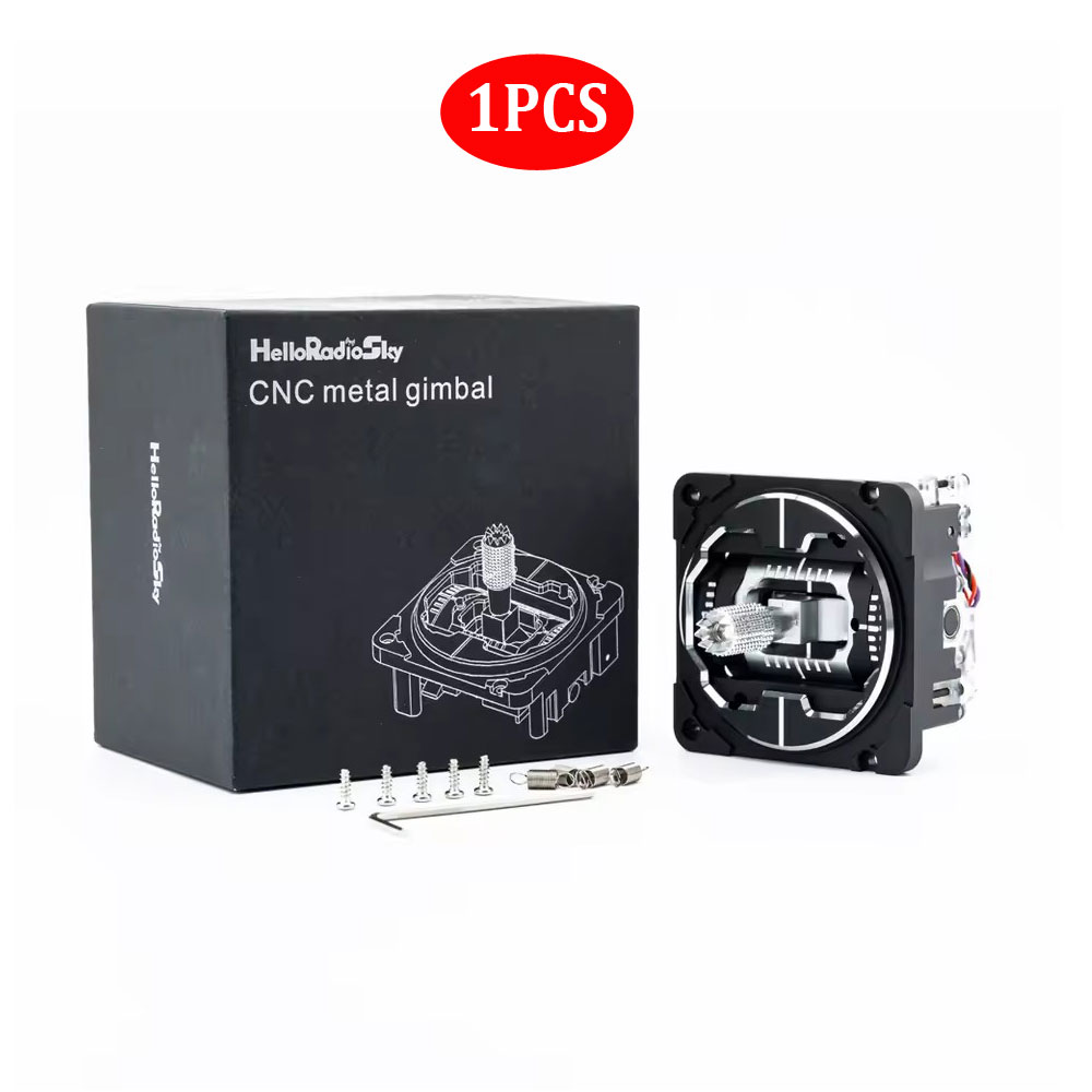 HelloRadio VG01 Metal Hall CNC Rocker Metal Joystick for V16 V14 Remote Control Compatible T18 T16 TX16 BOXER RC Aircraft Parts-HPXGRC