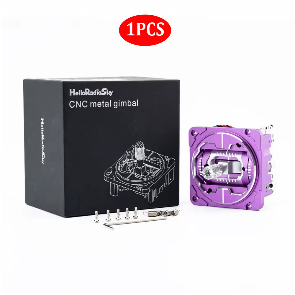 HelloRadio VG01 Metal Hall CNC Rocker Metal Joystick for V16 V14 Remote Control Compatible T18 T16 TX16 BOXER RC Aircraft Parts-HPXGRC